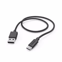 Hama 00201594, 1 m, USB A, USB C, USB 2.0, 0,48 Gbit/s, Nero