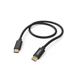 Hama Fabric cavo USB USB 2.0 1,5 m USB C Nero