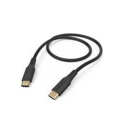 Hama Flexible câble USB USB 2.0 1,5 m USB C Noir