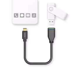 Hama 00201605 cavo USB USB 3.2 Gen 1 (3.1 Gen 1) 0,15 m USB C USB A Nero - Vista aggiuntiva 2