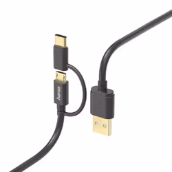 Hama 00201533 cavo USB USB 2.0 1 m USB A Micro-USB B Nero