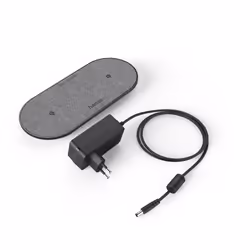 Hama QI-FC10 DUO Smartphone Nero AC Carica wireless Ricarica rapida Interno