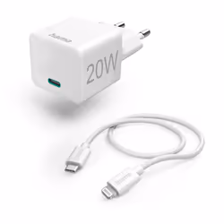Hama 00201620, Interno, AC, 12 V, 1 m, Bianco