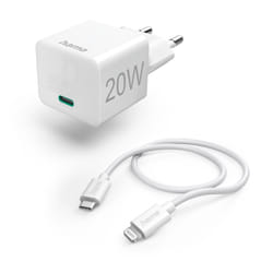 Hama 00201620 Caricabatterie per dispositivi mobili Smartphone, Tablet Bianco AC Ricarica rapida Interno