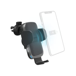 Hama FC10 Motion Smartphone Nero, Metallico Accendisigari Carica wireless Ricarica rapida Auto