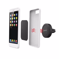 Hama Magnet Supporto passivo Telefono cellulare/smartphone Nero - Vista aggiuntiva 2