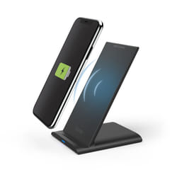 Hama QI-FC10S Smartphone Nero USB Carica wireless Ricarica rapida Interno