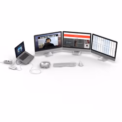 Hama Connect2Office Stand Supporto per computer portatile Antracite - Vista aggiuntiva 8