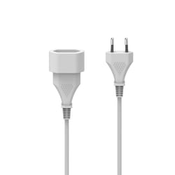 Hama 00223261 prolunghe e multiple 3 m 1 presa(e) AC Interno Bianco