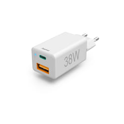 Hama 00201640 Caricabatterie per dispositivi mobili Smartphone, Tablet Bianco AC Ricarica rapida Interno
