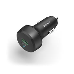Hama 00201638 Caricabatterie per dispositivi mobili Smartphone, Tablet Nero Lightning Ricarica rapida Auto