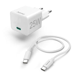 Hama 00201624 Caricabatterie per dispositivi mobili Telefono cellulare, Smartphone, Tablet Bianco AC Ricarica rapida Interno