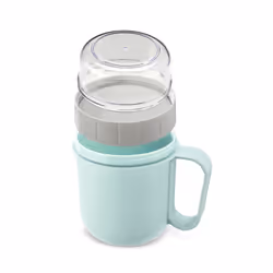 Hama 00181582 contenitore portapranzo Contenitore per il pranzo 0,7 L Acrilonitrile butadiene stirene (ABS), Polipropilene (PP), Silicone Blu, Grigio, Trasparente 1 pz