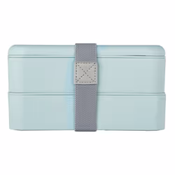 Hama 00181595 recipiente per cibo Rettangolare Scatola 0,5 L Blu 2 pz