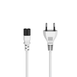 Hama 00223271 cavo di alimentazione Bianco 1,5 m Accoppiatore C7