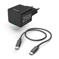 Hama 00125126 Caricabatterie per dispositivi mobili Smartphone, Tablet Nero AC Ricarica rapida Interno