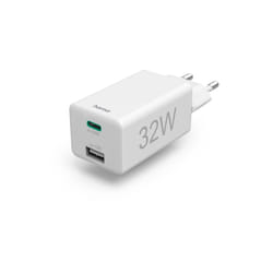 Hama 00201691 Caricabatterie per dispositivi mobili Smartphone, Tablet Bianco AC Ricarica rapida Interno