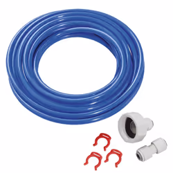 Xavax 220739, Kit di collegamento, Frigorifero/Lavastoviglie, Blu