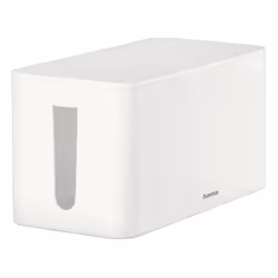 Hama Mini, Scatola portacavi, Desk/Floor, Plastica, Bianco