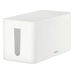Hama Mini Desk/Floor Scatola portacavi Bianco