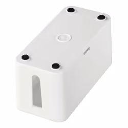 Hama Mini Desk/Floor Scatola portacavi Bianco