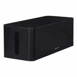 Hama Maxi, Scatola portacavi, Pavimento, Plastica, Nero