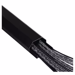Hama 00220987 organizer per cavi Universale Canalina per cavi Nero 1 pz - Vista aggiuntiva 5