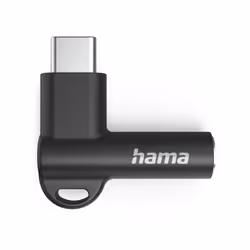 Hama 00201701 adattatore per inversione del genere dei cavi USB-C 3.5mm Nero