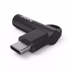 Hama 00201701 adattatore per inversione del genere dei cavi USB-C 3.5mm Nero