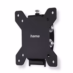 Hama 00220802, 75 x 75 mm, 100 x 100 mm, -15 - 10°, 0°, Acciaio, Nero