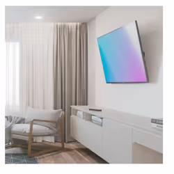 Hama 00220802 Supporto TV a parete 66 cm (26") Nero