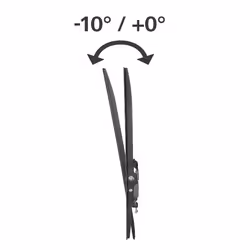Hama 00220810 Supporto TV a parete 65" Nero