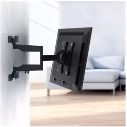 Hama 00220848 Supporto TV a parete 121,9 cm (48") Nero - Vista aggiuntiva 8