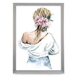 Hama Lilly Cornice per foto singola Argento