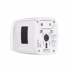 Hama MUV Micro adattatore per presa di corrente Universale Bianco