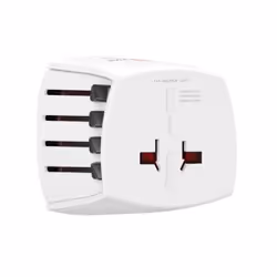 Hama MUV Micro adattatore per presa di corrente Universale Bianco