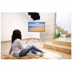 Hama 00220871 Supporto TV a parete 190,5 cm (75") Bianco - Vista aggiuntiva 6