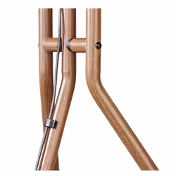 Hama Easel Design 190,5 cm (75") Nero, Noce - Vista aggiuntiva 4