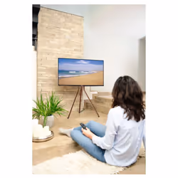 Hama Easel Design 190,5 cm (75") Nero, Noce - Vista aggiuntiva 5