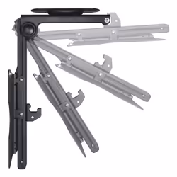 Hama 00220876 Supporto TV a parete 116,8 cm (46") Nero - Vista aggiuntiva 4