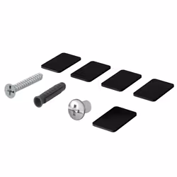 Hama 00220890 kit di fissaggio Nero Acciaio - Vista aggiuntiva 8