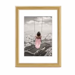 Hama Swing, Cornice per foto singola, Polistirene (PS), Naturale, Tavolo, Parete, 15 x 20 cm, Rettangolare