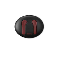 Hama Spirit Unchained Auricolare True Wireless Stereo (TWS) In-ear MUSICA Bluetooth Nero, Rosso