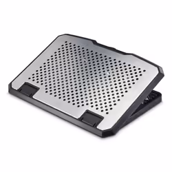 Hama Aluminium base di raffreddamento per laptop 39,6 cm (15.6") Nero - Vista aggiuntiva 5