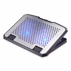 Hama Aluminium base di raffreddamento per laptop 39,6 cm (15.6") Nero - Vista aggiuntiva 6