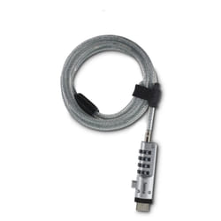 Hama USB cavo di sicurezza Argento, Trasparente 1,8 m