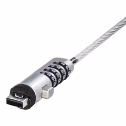 Hama USB cavo di sicurezza Argento, Trasparente 1,8 m - Vista aggiuntiva 4