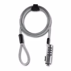 Hama Nano, 1,8 m, Nano, Verrouillage à combinaison, Plastique, Acier inoxydable, Acier inoxydable