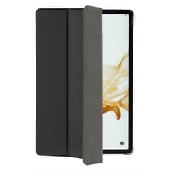 Hama 00222007 custodia per tablet 12.4" Custodia a libro Nero, Trasparente