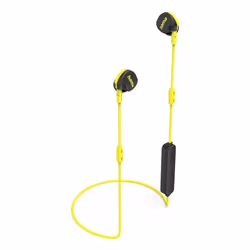 Hama Freedom Athletics II Auricolare Wireless A clip, In-ear Sport Bluetooth Nero, Giallo